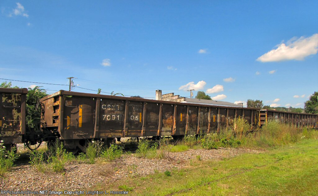 CSXT 709105 (ex-C&O 351344, ex-GONX 351344)